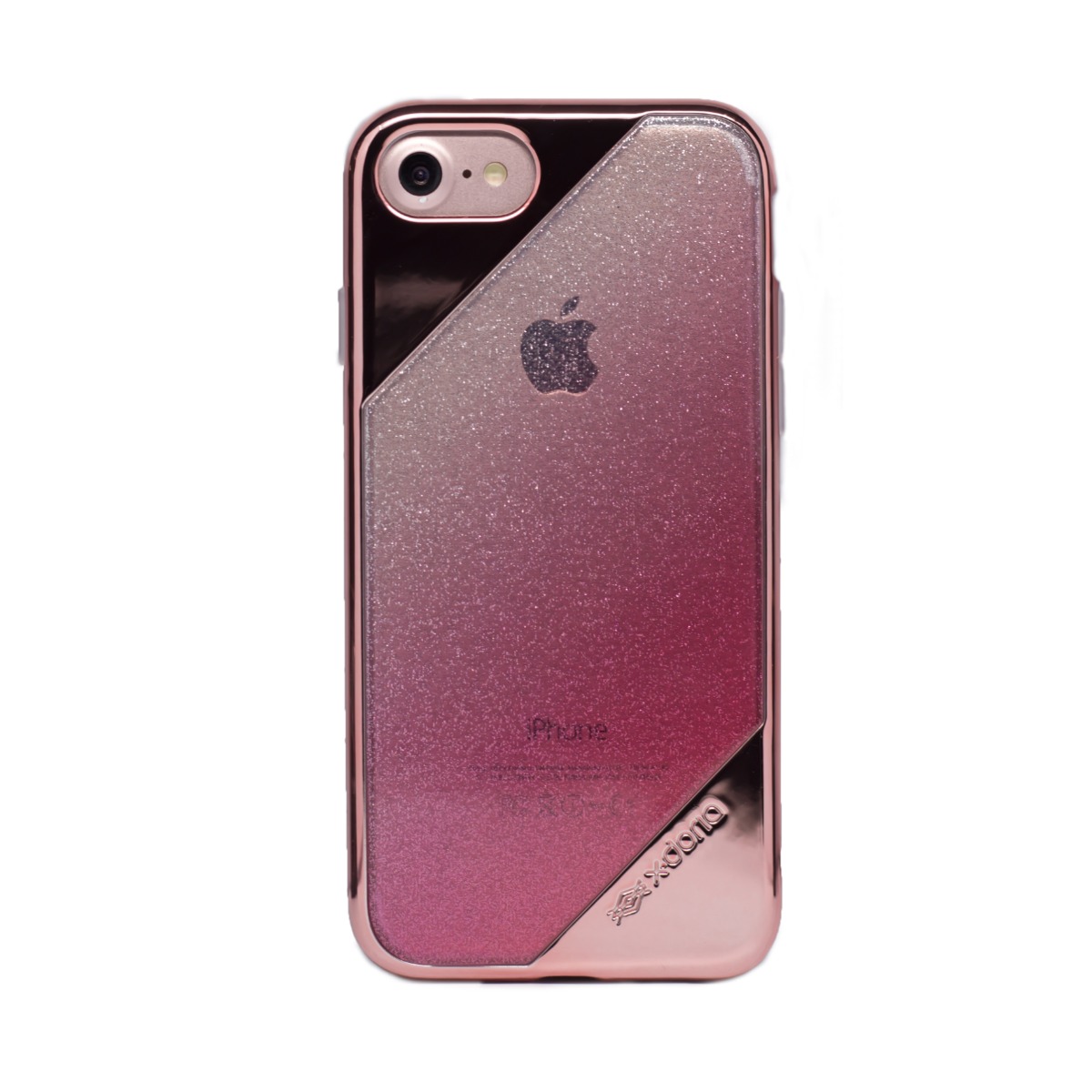 Husa X-doria iPhone 7/8/SE 2 Revel Lux Rose Gold Glitter thumb