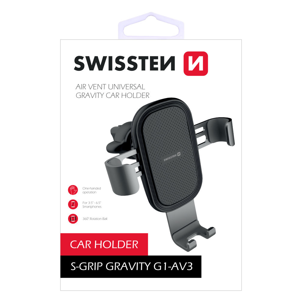 Suport Auto Swissten Gravity S-GRIP G1-AV3 Air Vent Gri thumb