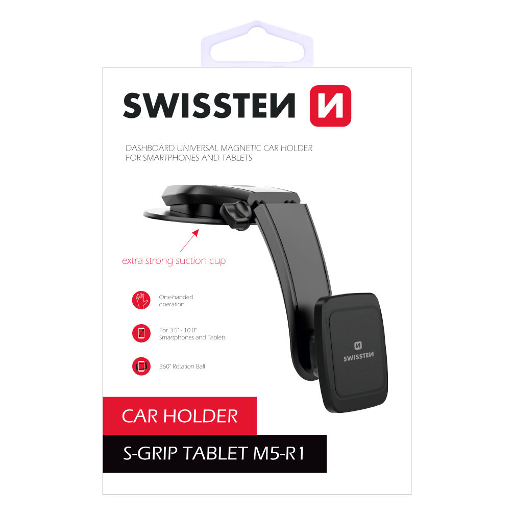 Suport Auto Swissten S-GRIP M5-R1 Negru thumb